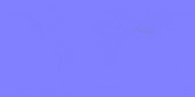 Earth Normal Map